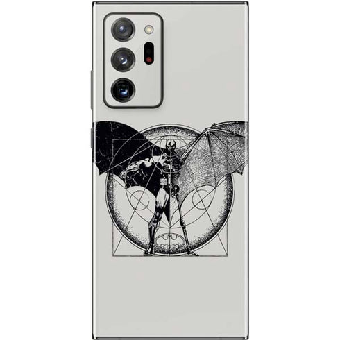 DC Comics Batman Skeleton diagram Art Galaxy Note20 Ultra 5G Skin