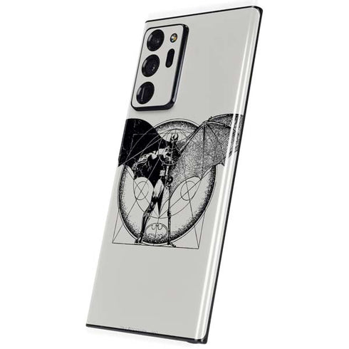 DC Comics Batman Skeleton diagram Art Galaxy Note20 Ultra 5G Skin