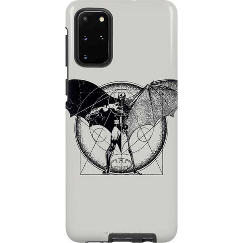DC Comics Batman Skeleton diagram Art Galaxy S20 Plus Pro Case