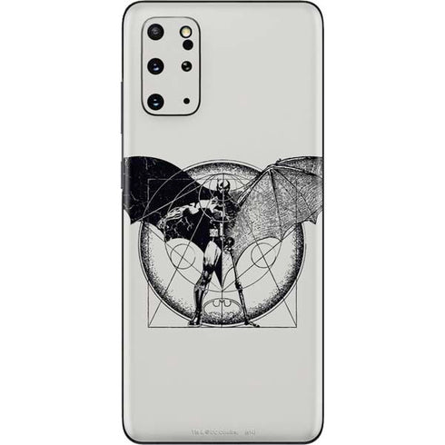 DC Comics Batman Skeleton diagram Art Galaxy S20 Plus Skin