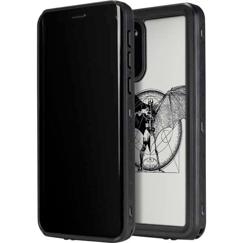 DC Comics Batman Skeleton diagram Art Galaxy S20 Plus Waterproof Case