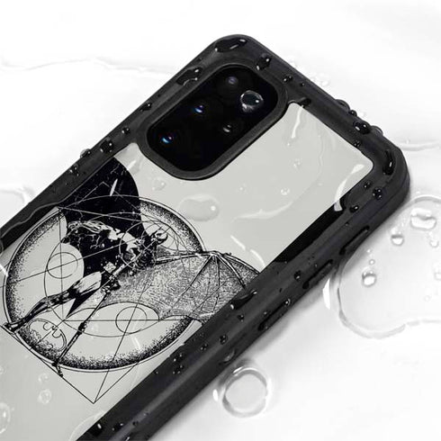 DC Comics Batman Skeleton diagram Art Galaxy S20 Plus Waterproof Case