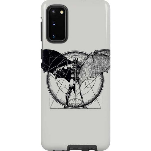 DC Comics Batman Skeleton diagram Art Galaxy S20 Pro Case