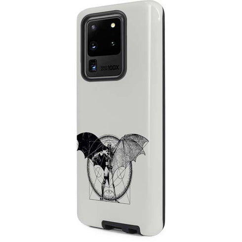 DC Comics Batman Skeleton diagram Art Galaxy S20 Ultra 5G Pro Case