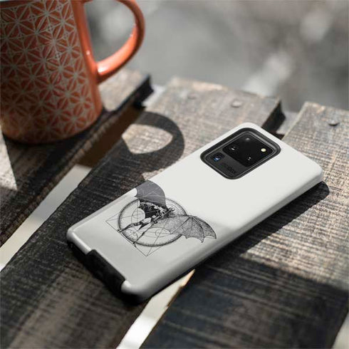 DC Comics Batman Skeleton diagram Art Galaxy S20 Ultra 5G Pro Case