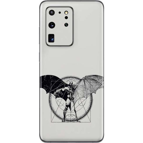 DC Comics Batman Skeleton diagram Art Galaxy S20 Ultra 5G Skin