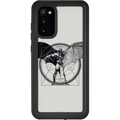 DC Comics Batman Skeleton diagram Art Galaxy S20 Waterproof Case