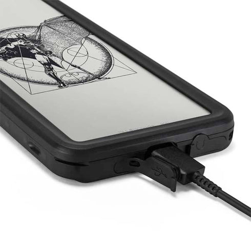 DC Comics Batman Skeleton diagram Art Galaxy S20 Waterproof Case