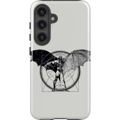 DC Comics Batman Skeleton diagram Art Galaxy S25 Impact Case