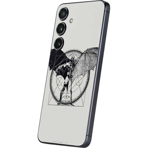 DC Comics Batman Skeleton diagram Art Galaxy S24 Plus Skin