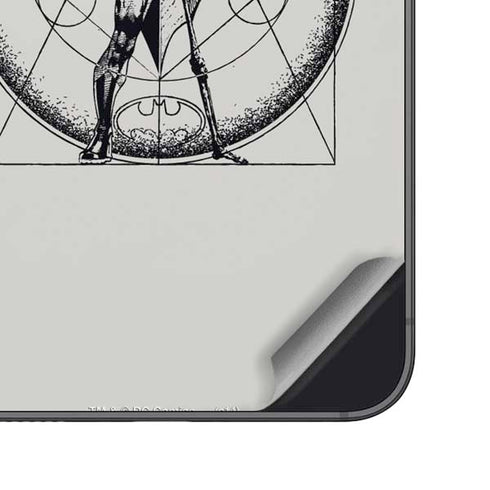 DC Comics Batman Skeleton diagram Art Galaxy S25 Plus Skin