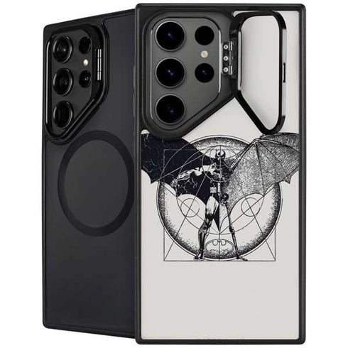 DC Comics Batman Skeleton diagram Art Galaxy S24 Ultra Kickstand Case