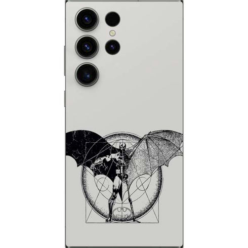 DC Comics Batman Skeleton diagram Art Galaxy S25 Ultra Skin