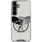 DC Comics Batman Skeleton diagram Art Galaxy S26 Clear Case