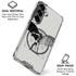 DC Comics Batman Skeleton diagram Art Galaxy S26 Clear Case