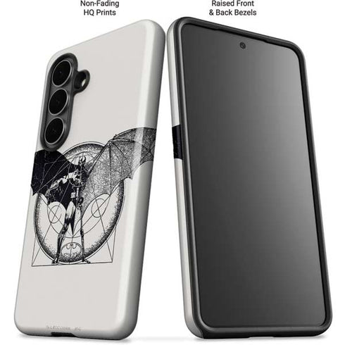 DC Comics Batman Skeleton diagram Art Galaxy S26 Impact Case