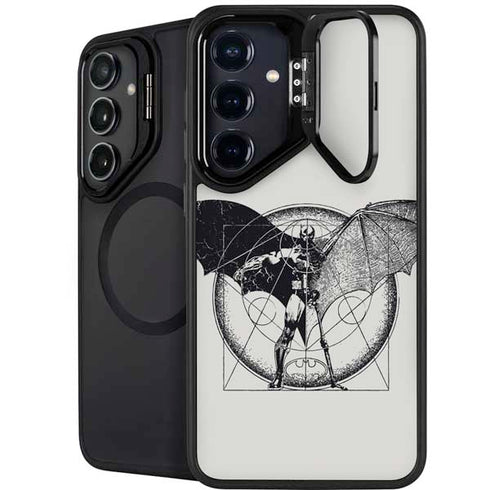 DC Comics Batman Skeleton diagram Art Galaxy S26 Kickstand Case