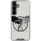 DC Comics Batman Skeleton diagram Art Galaxy S26 Plus Clear Case