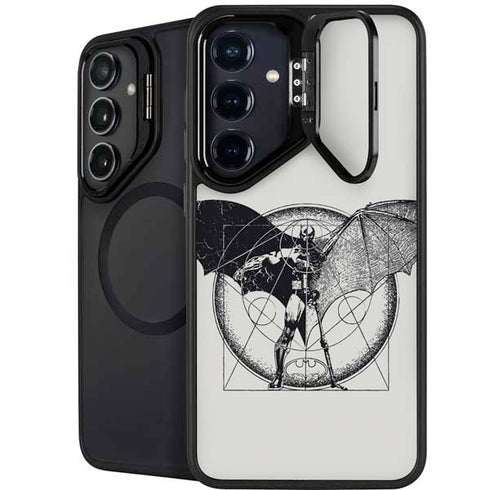 DC Comics Batman Skeleton diagram Art Galaxy S26 Plus Kickstand Case