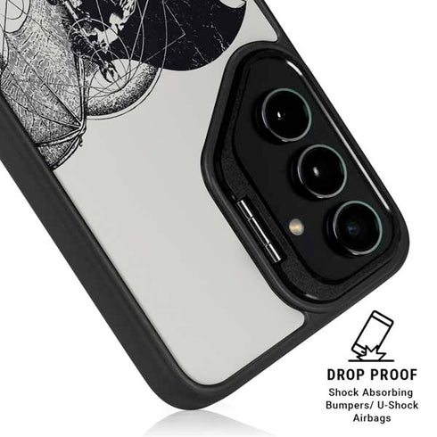 DC Comics Batman Skeleton diagram Art Galaxy S26 Ultra Kickstand Case