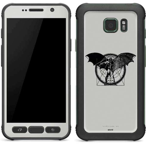 DC Comics Batman Skeleton diagram Art Galaxy S7 Active Skin