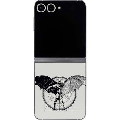 DC Comics Batman Skeleton diagram Art Galaxy Z Flip6 Skin