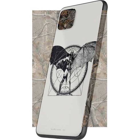 DC Comics Batman Skeleton diagram Art Google Pixel 4 XL Skin