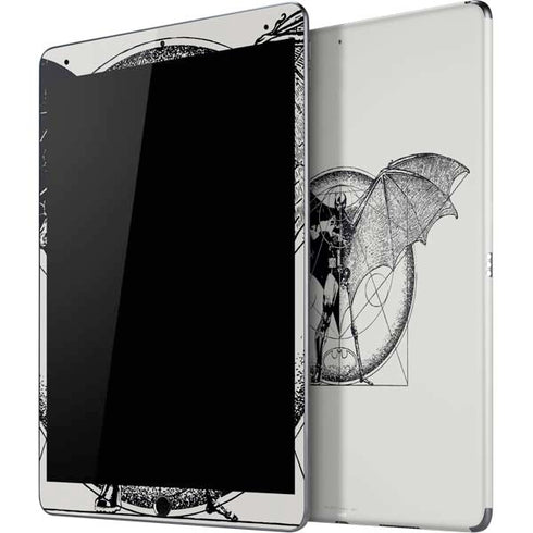 DC Comics Batman Skeleton diagram Art iPad Skins