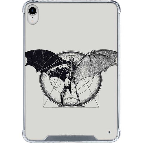 DC Comics Batman Skeleton diagram Art iPad 11th Gen (2025) Clear Case