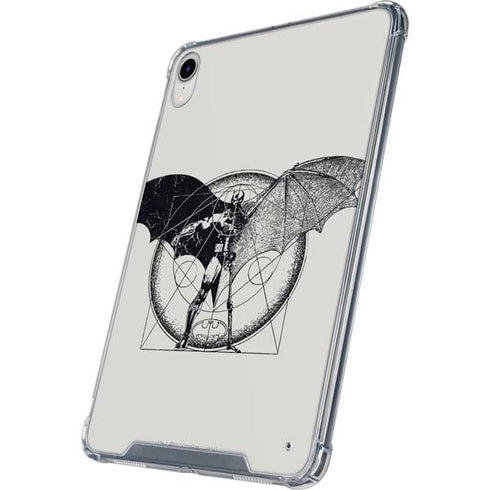 DC Comics Batman Skeleton diagram Art iPad 11th Gen (2025) Clear Case