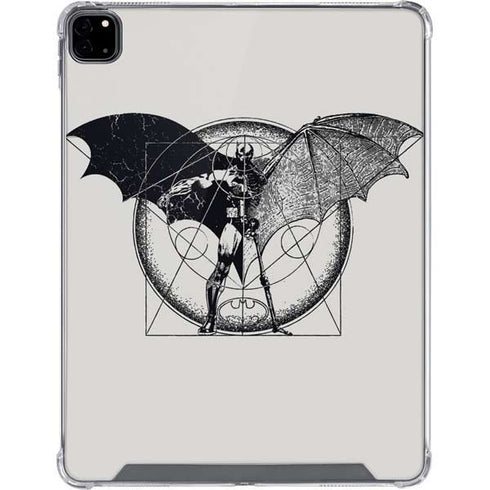 DC Comics Batman Skeleton diagram Art iPad Pro 12.9in (2020) Clear Case