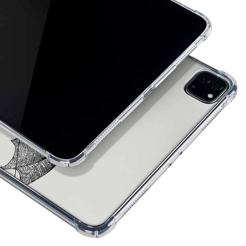 DC Comics Batman Skeleton diagram Art iPad Pro 12.9in (2020) Clear Case