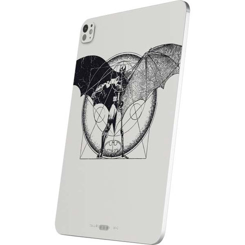 DC Comics Batman Skeleton diagram Art iPad Pro 13in M4 (2024) Skin