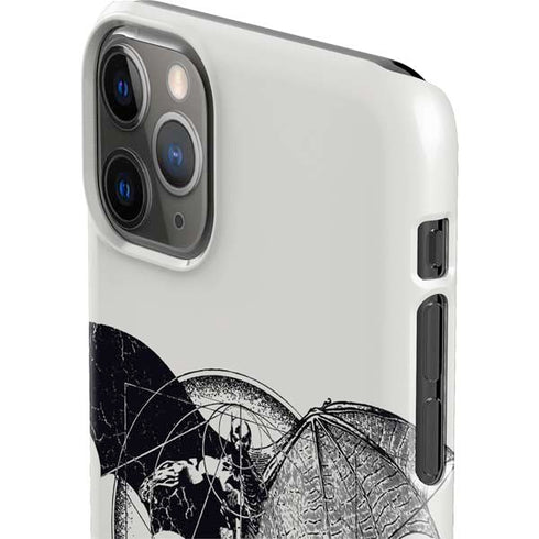 DC Comics Batman Skeleton diagram Art iPhone 11 Pro Max Lite Case