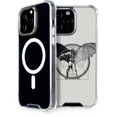 DC Comics Batman Skeleton diagram Art iPhone Cases
