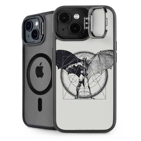 DC Comics Batman Skeleton diagram Art iPhone 14 Kickstand Case
