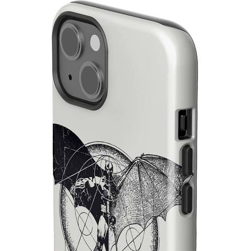 DC Comics Batman Skeleton diagram Art iPhone 15 Impact Case