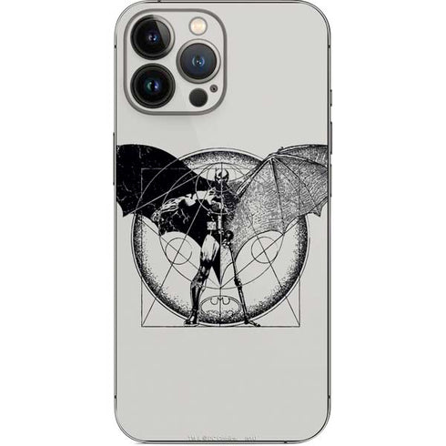DC Comics Batman Skeleton diagram Art iPhone 15 Pro Max Skin