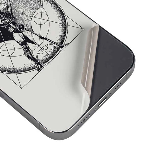 DC Comics Batman Skeleton diagram Art iPhone 15 Pro Max Skin