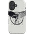 DC Comics Batman Skeleton diagram Art iPhone 16 Impact Case