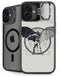 DC Comics Batman Skeleton diagram Art iPhone 16 Kickstand Case