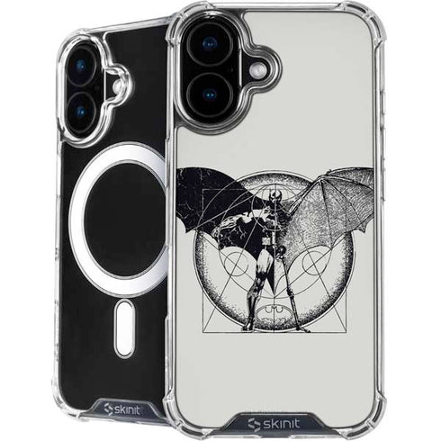 DC Comics Batman Skeleton diagram Art iPhone 16 MagSafe Case