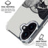 DC Comics Batman Skeleton diagram Art iPhone 16 MagSafe Case