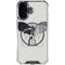 DC Comics Batman Skeleton diagram Art iPhone 16 Plus Clear Case