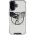 DC Comics Batman Skeleton diagram Art iPhone 16 Plus Clear Case