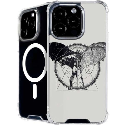 DC Comics Batman Skeleton diagram Art iPhone 16 Pro Max MagSafe Case