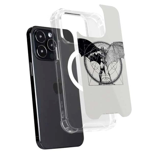 DC Comics Batman Skeleton diagram Art iPhone 16 Pro Max MagSafe Case