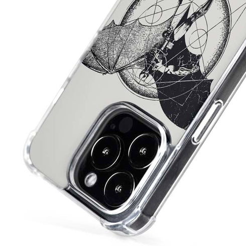 DC Comics Batman Skeleton diagram Art iPhone 16 Pro Max MagSafe Case
