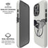DC Comics Batman Skeleton diagram Art iPhone 16 Pro Max Magsafe Impact Case