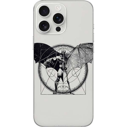 DC Comics Batman Skeleton diagram Art iPhone 16 Pro Max Skin
